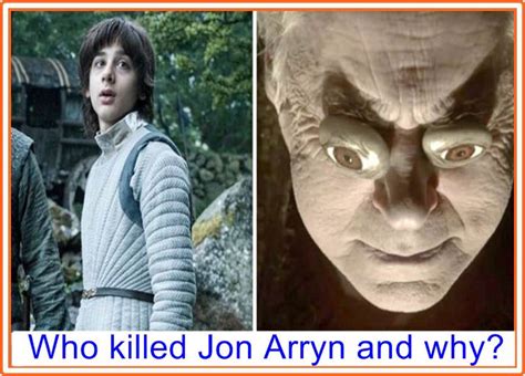 jon arryn|why did jon arryn die.